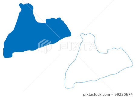 Lake Kaindy (Republic of Kazakhstan) map vector illustration, scribble sketch Qaiyndy koli map Lake Kaindy (Republic of Kazakhstan) map vector illustration, scribble sketch Qaiyndy koli map 99220674
