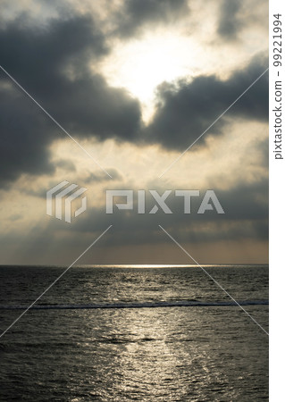 inspiration sundown seascape. 99221994