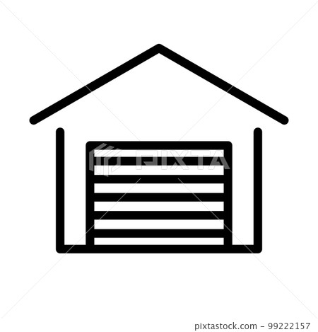 Warehouse icon. Trunk room icon. vector. 99222157
