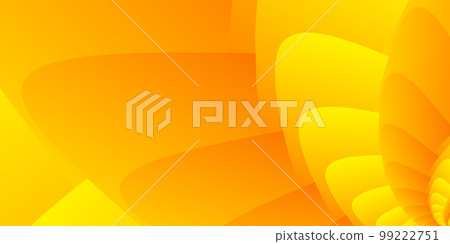 Beautiful extraordinary abstract wide horizontal spiral illustration of rounded rectangles in gradient orange and yellow color. Rounded shaped spiral pattern. Geometric Rounded Rectangle abstract Beautiful extraordinary abstract wide horizontal spiral illustration of rounded rectangles in gradient orange and yellow color. Rounded shaped spiral pattern. Geometric Rounded Rectangle abstract 99222751
