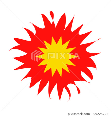 爆炸效果圖標。轟炸效果。向量。 爆炸效果圖標。轟炸效果。向量。 99223222
