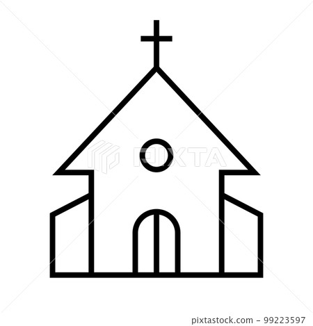 Christian church icon. worship. vector. Christian church icon. worship. vector. 99223597
