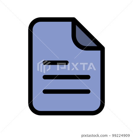 File type icon line isolated on white background. Black flat thin icon on modern outline style. Linear symbol and editable stroke. Simple and pixel perfect stroke vector illustration File type icon line isolated on white background. Black flat thin icon on modern outline style. Linear symbol and editable stroke. Simple and pixel perfect stroke vector illustration 99224909