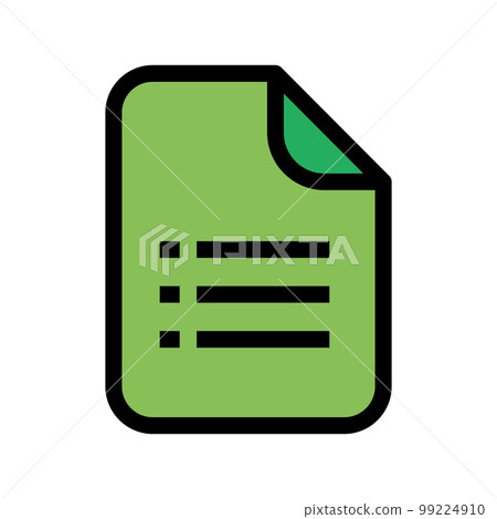 File list icon line isolated on white background. Black flat thin icon on modern outline style. Linear symbol and editable stroke. Simple and pixel perfect stroke vector illustration File list icon line isolated on white background. Black flat thin icon on modern outline style. Linear symbol and editable stroke. Simple and pixel perfect stroke vector illustration 99224910