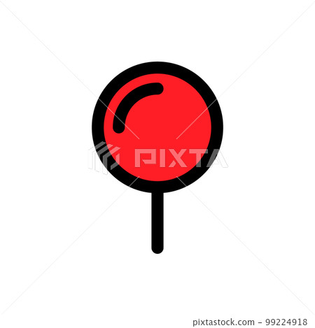 Map pin icon line isolated on white background. Black flat thin icon on modern outline style. Linear symbol and editable stroke. Simple and pixel perfect stroke vector illustration Map pin icon line isolated on white background. Black flat thin icon on modern outline style. Linear symbol and editable stroke. Simple and pixel perfect stroke vector illustration 99224918
