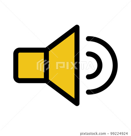 Sound volume icon line isolated on white background. Black flat thin icon on modern outline style. Linear symbol and editable stroke. Simple and pixel perfect stroke vector illustration Sound volume icon line isolated on white background. Black flat thin icon on modern outline style. Linear symbol and editable stroke. Simple and pixel perfect stroke vector illustration 99224924