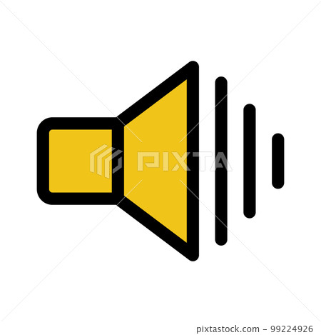 Sound icon line isolated on white background. Black flat thin icon on modern outline style. Linear symbol and editable stroke. Simple and pixel perfect stroke vector illustration Sound icon line isolated on white background. Black flat thin icon on modern outline style. Linear symbol and editable stroke. Simple and pixel perfect stroke vector illustration 99224926