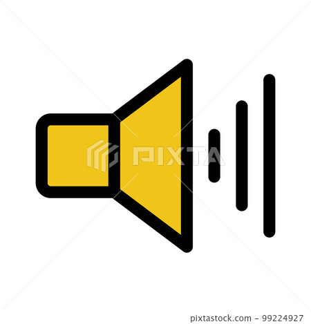 Sound icon line isolated on white background. Black flat thin icon on modern outline style. Linear symbol and editable stroke. Simple and pixel perfect stroke vector illustration Sound icon line isolated on white background. Black flat thin icon on modern outline style. Linear symbol and editable stroke. Simple and pixel perfect stroke vector illustration 99224927