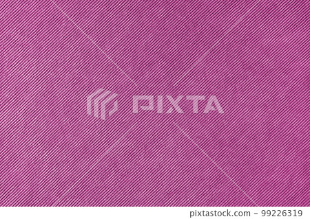 Pink velveteen upholstery fabric texture background. 99226319