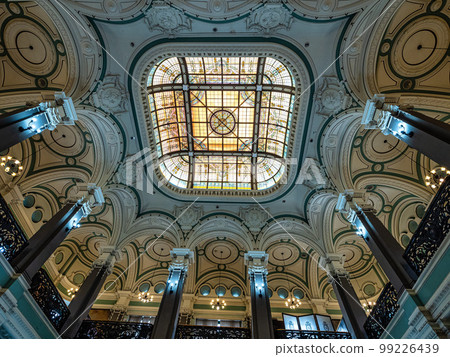 Interior of the National Library building on Rio Branco Avenue, downtown Rio de Janeiro, Brazil Interior of the National Library building on Rio Branco Avenue, downtown Rio de Janeiro, Brazil 99226439