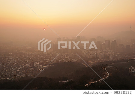 Inwangsan sunrise Inwangsan sunrise 99228152
