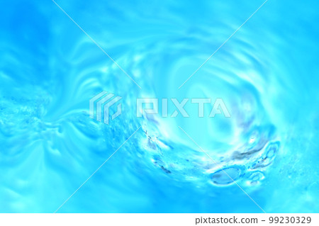 冷藍色背景插圖，靈感來自含有氣泡的冰凍冰川。 99230329