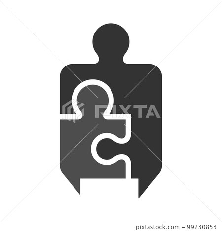 unity people logo template Icon Illustration Brand Identity.Isolated and flat illustration. Vector graphic 99230853
