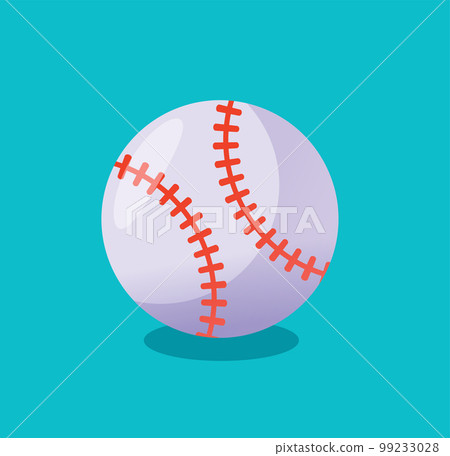 baseball ball isolated vector illustration baseball ball isolated vector illustration 99233028