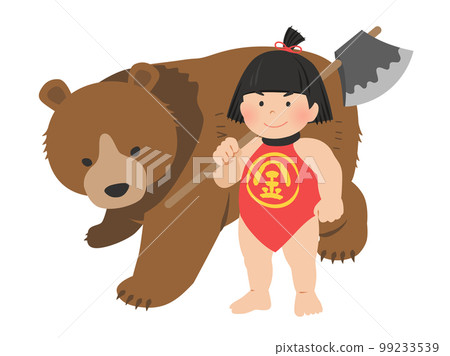 金太郎和熊 99233539