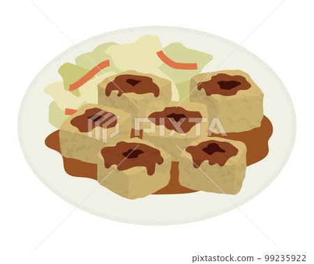 臭豆腐插畫 99235922