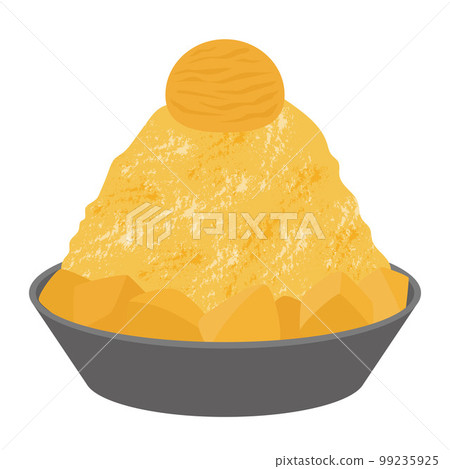 芒果刨冰插畫 99235925