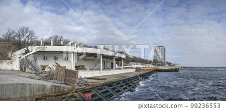 Arcadia city beach in Odessa, Ukraine Arcadia city beach in Odessa, Ukraine 99236553