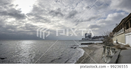 Arcadia city beach in Odessa, Ukraine Arcadia city beach in Odessa, Ukraine 99236555