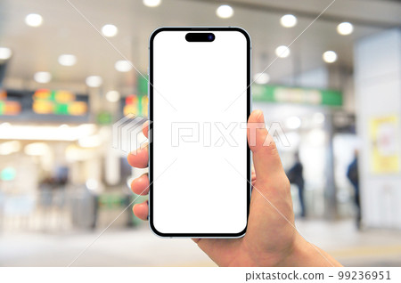 Station ticket gate and smartphone 14 pro (synthesis) Station ticket gate and smartphone 14 pro (synthesis) 99236951