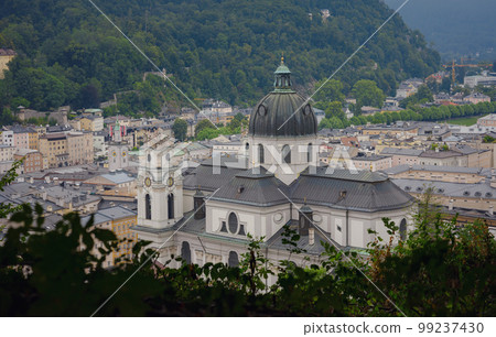 Salzburg Austria inner city with churches Salzburg Austria inner city with churches 99237430