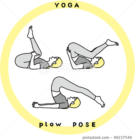 女人做瑜伽犁式抗衰老 女人做瑜伽犁式抗衰老 99237549