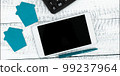 Phone With Message Over Marker, Clipboard And Piece Of Paper. Mobile Phone Screen With Crutial Information Above Notes. Presented Critical Updates On Cellphone. 99237964