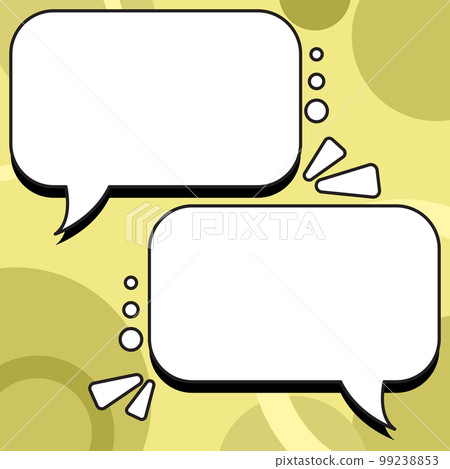 Comics Design Frames. Photo Frame Set With Explosion Bubbles For Add Collage, Funny Cute Comic Photos Collection For Promotion 99238853