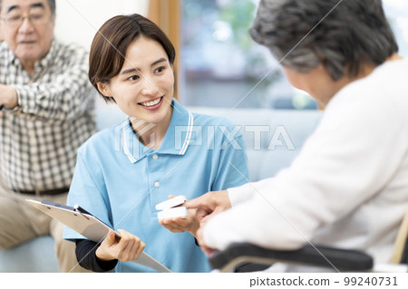 管理身體狀況的護理人員 99240731
