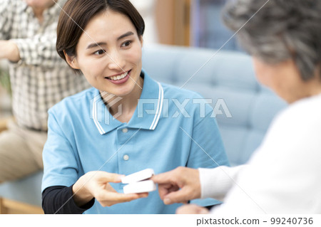 管理身體狀況的護理人員 99240736