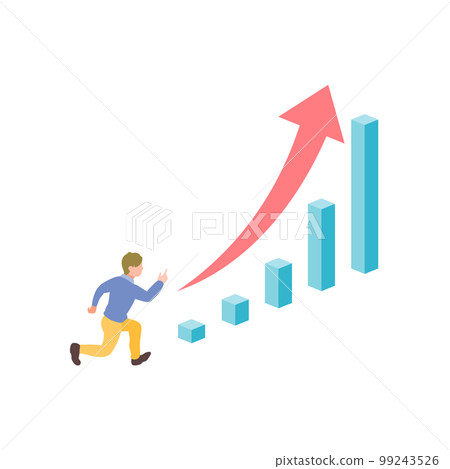 啟動增長加強插圖 99243526