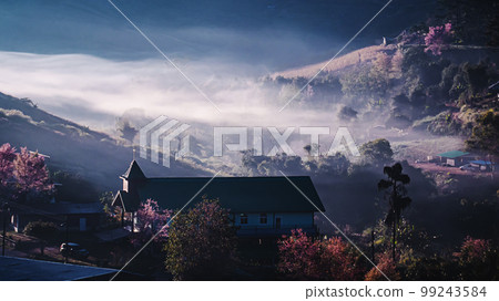 Christ Church in the morning 99243584