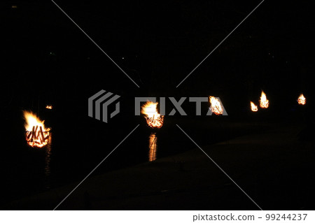 Kintaikyo Art Festival Yamaguchi Tourism Iwakuni City Yokoyama Kintaikyo Bridge in flames A magical Japanese space #Bonfire Kintaikyo Art Festival Yamaguchi Tourism Iwakuni City Yokoyama Kintaikyo Bridge in flames A magical Japanese space #Bonfire 99244237