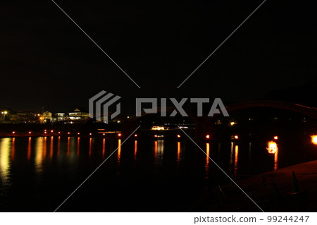 Kintaikyo Art Festival Yamaguchi Tourism Iwakuni City Yokoyama Kintaikyo Bridge in flames A magical Japanese space #Bonfire Kintaikyo Art Festival Yamaguchi Tourism Iwakuni City Yokoyama Kintaikyo Bridge in flames A magical Japanese space #Bonfire 99244247