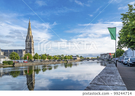 The skyline of Ballina town, County Mayo, Ireland The skyline of Ballina town, County Mayo, Ireland 99244714