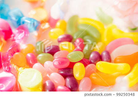 Retro and colorful sweets 99250348