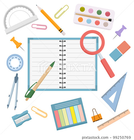 Stationery Set School Education Office Chancellery Stationery Set School Education Office Chancellery 99250769