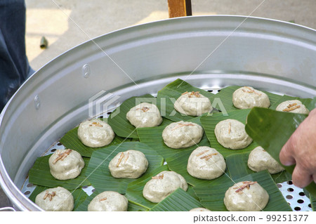 清明節，祭拜祖先，供品，草仔粿，蒸籠，清明祭、先祖供養、供物、草餅、蒸し器、Caozikueh, 99251377