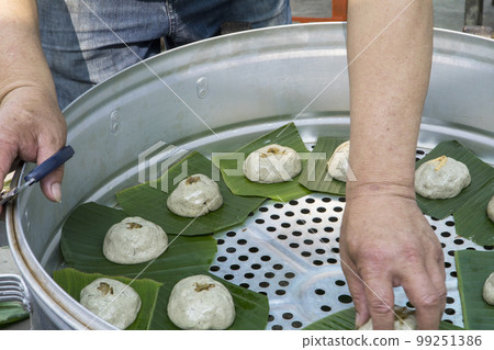清明節，祭拜祖先，供品，草仔粿，蒸籠，清明祭、先祖供養、供物、草餅、蒸し器、Caozikueh, 99251386