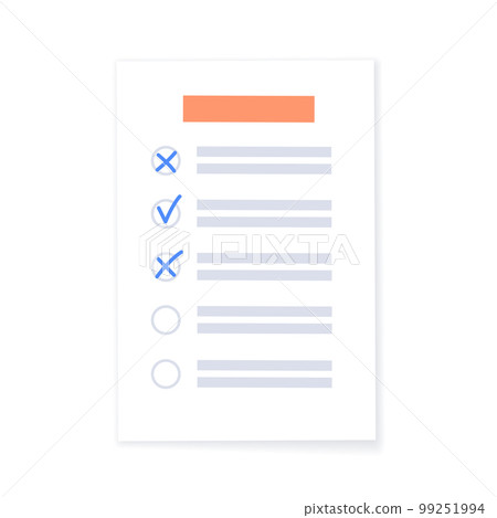 Survey form document 99251994