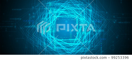 Technology data background, idea of global business solution 99253396