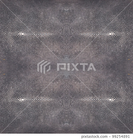 Tanned grey raw square stingray skin isolated on white background Tanned grey raw square stingray skin isolated on white background 99254891
