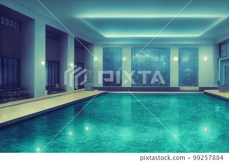 Resort indoor swimming pool 99257884