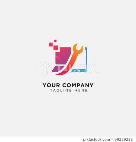 Laptop Repair Logo Vector Art, Icons, and Graphics for Free Download