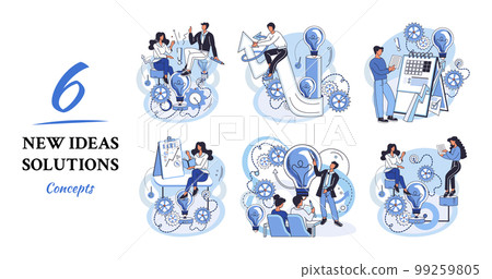 Idea and creative. Business solutions for opportunities, search for new solutions Idea and creative. Business solutions for opportunities, search for new solutions 99259805