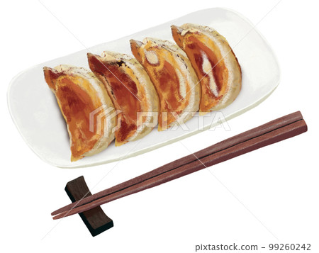 Gyoza (with chopsticks) 99260242