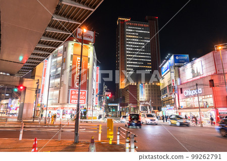 "Tokyo" Sangenjaya station square / urban landscape 99262791