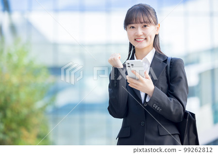 Job hunting female portrait shooting cooperation "LINK FOREST" 99262812