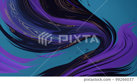 紫色液體質感墨滴液體 99266037