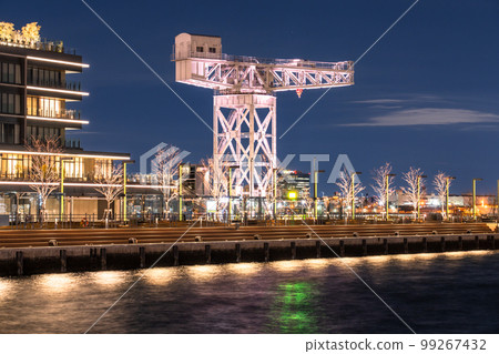 《神奈川縣》橫濱灣區夜景/錘鶴 99267432